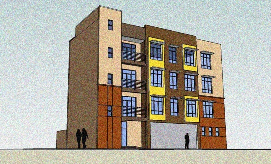 Proposed Office building for Community Concern Society at Dehiwala